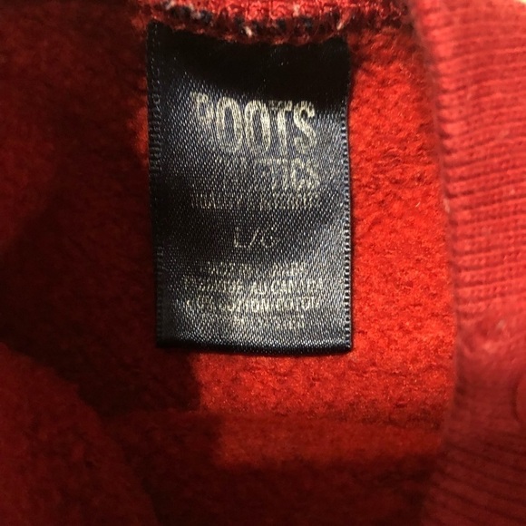 GAP / ROOTS OUTFIT Striped Shirt + Cargo Pants + Crew Sweatshirt - Picture 9 of 9